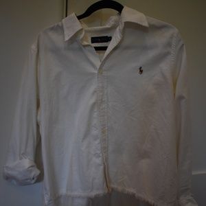 Ralph Lauren Frayed Button Down